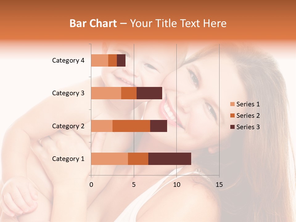 Toothy Mother Touch PowerPoint Template