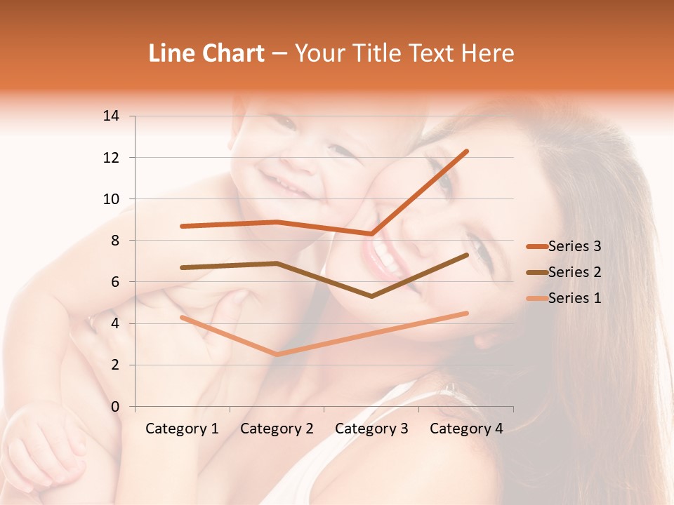 Toothy Mother Touch PowerPoint Template