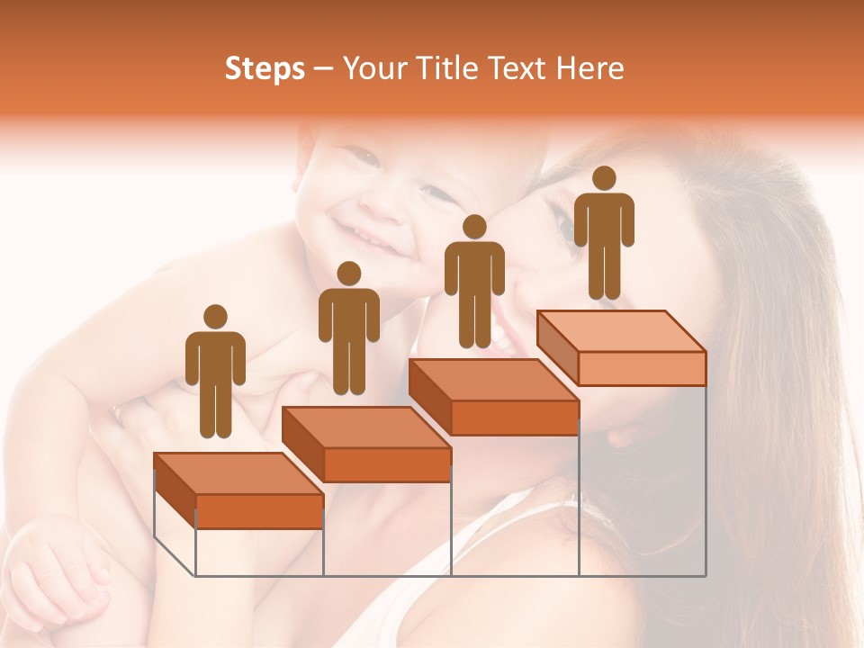 Toothy Mother Touch PowerPoint Template