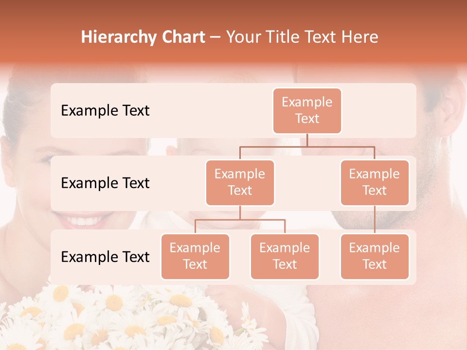 Young Three Love PowerPoint Template