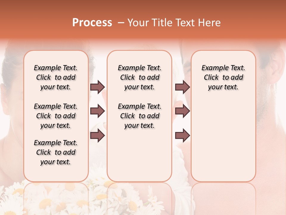 Young Three Love PowerPoint Template