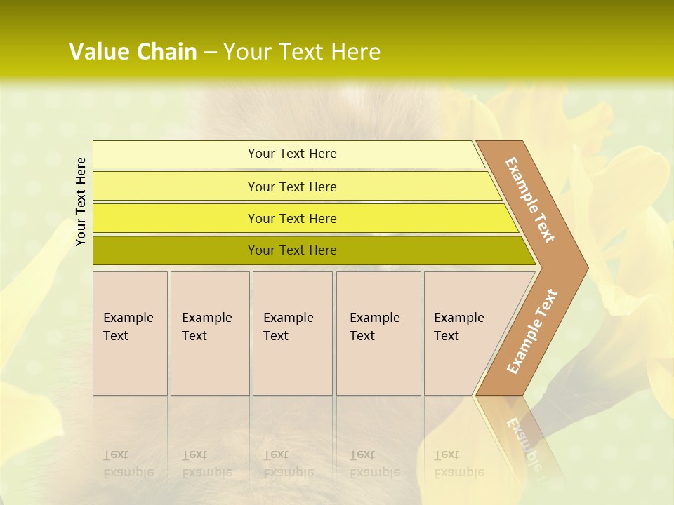 Blumen Portrait Fest PowerPoint Template