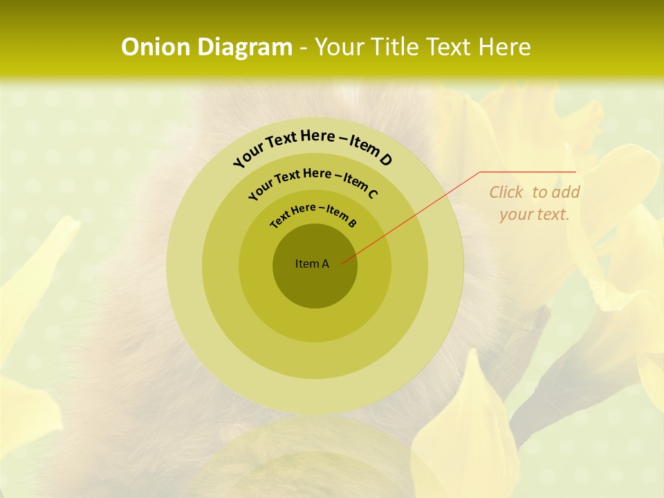 Blumen Portrait Fest PowerPoint Template