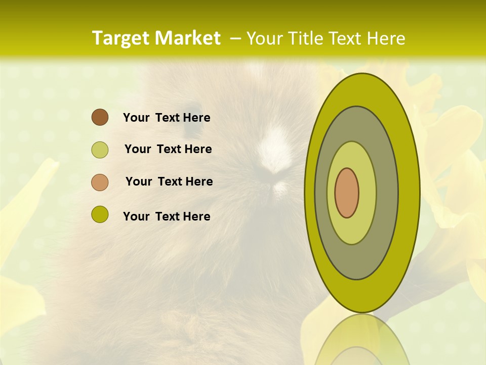 Blumen Portrait Fest PowerPoint Template