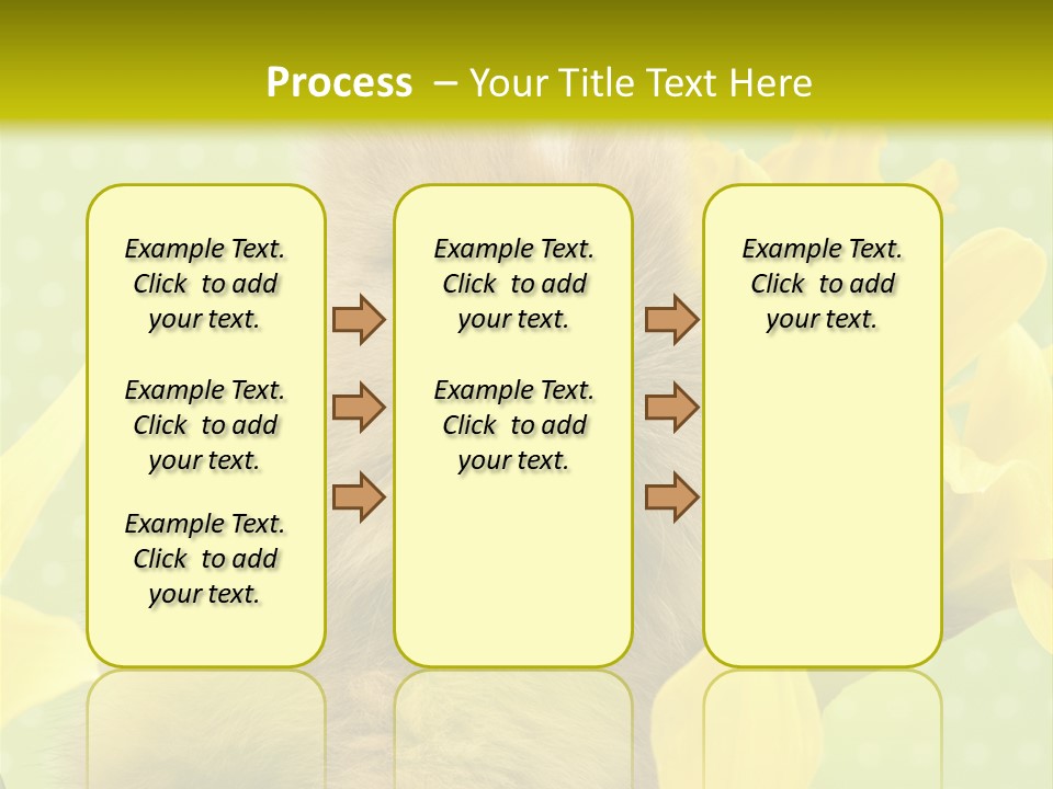 Blumen Portrait Fest PowerPoint Template