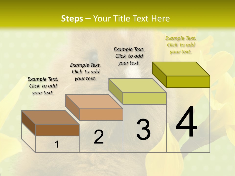 Blumen Portrait Fest PowerPoint Template