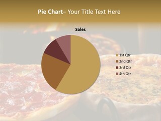 Queijo Jantar Pizza PowerPoint Template