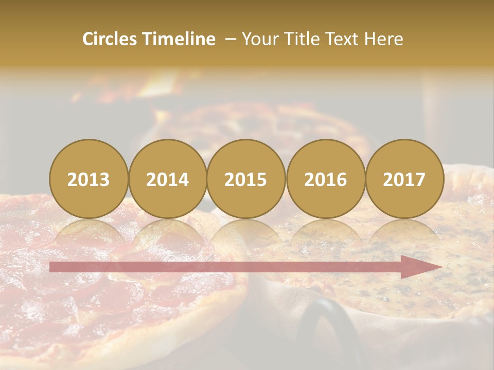 Queijo Jantar Pizza PowerPoint Template