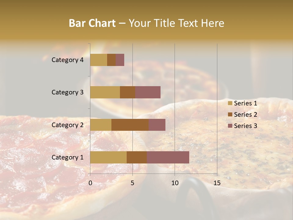 Queijo Jantar Pizza PowerPoint Template