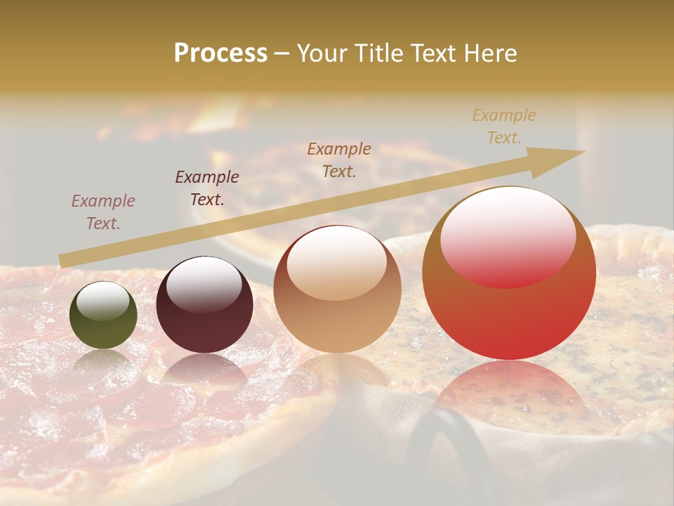 Queijo Jantar Pizza PowerPoint Template