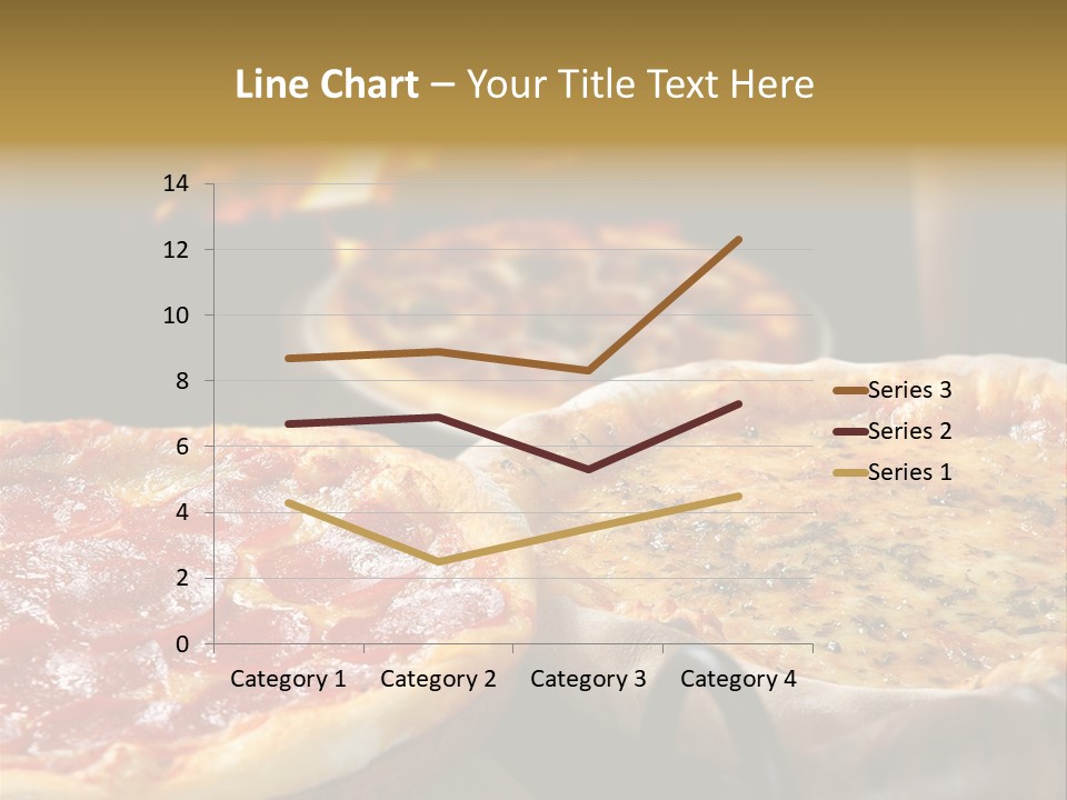 Queijo Jantar Pizza PowerPoint Template