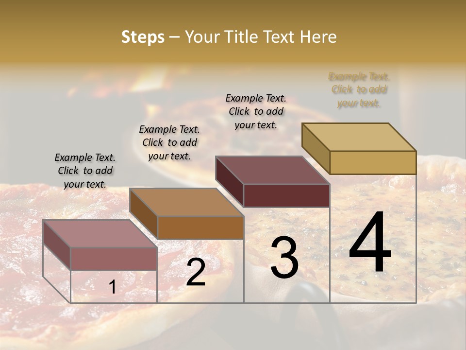 Queijo Jantar Pizza PowerPoint Template