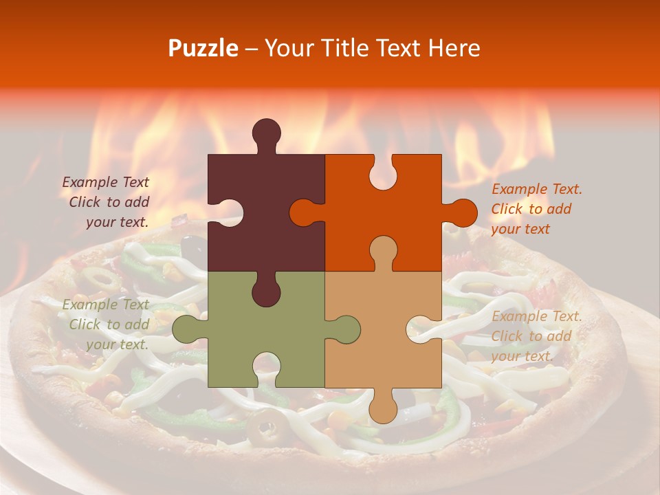 Queijo Recheio Saud PowerPoint Template