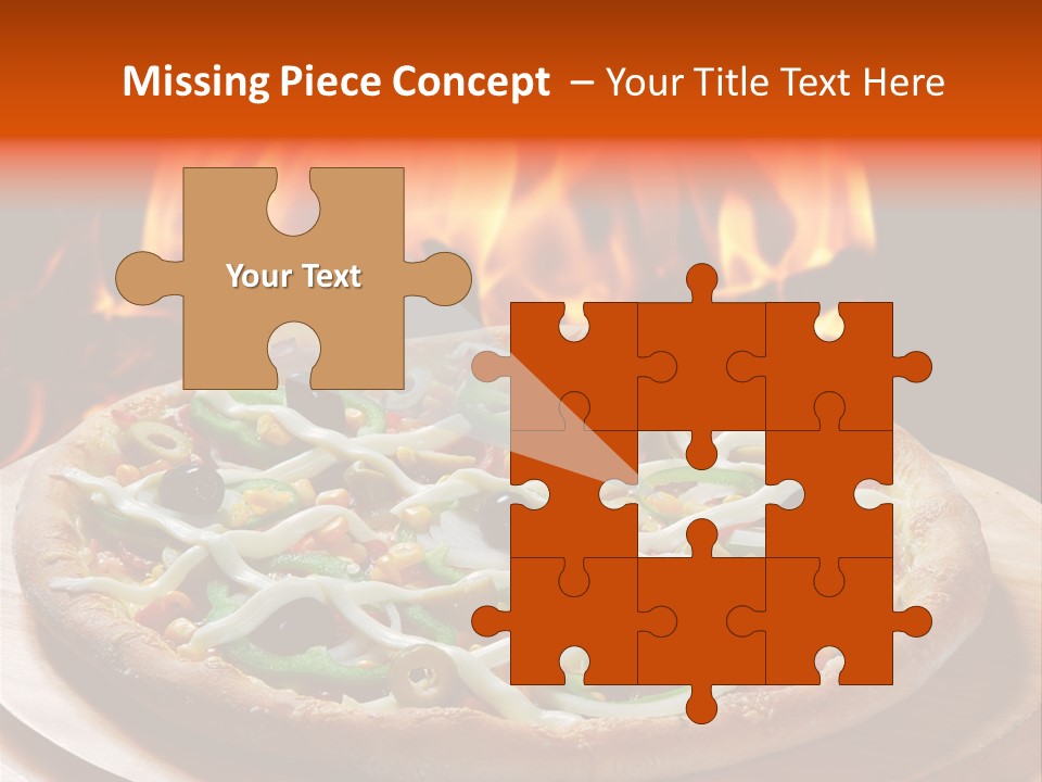 Queijo Recheio Saud PowerPoint Template