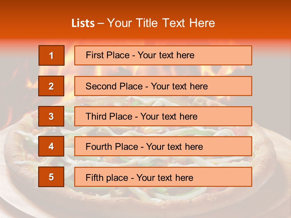 Queijo Recheio Saud PowerPoint Template