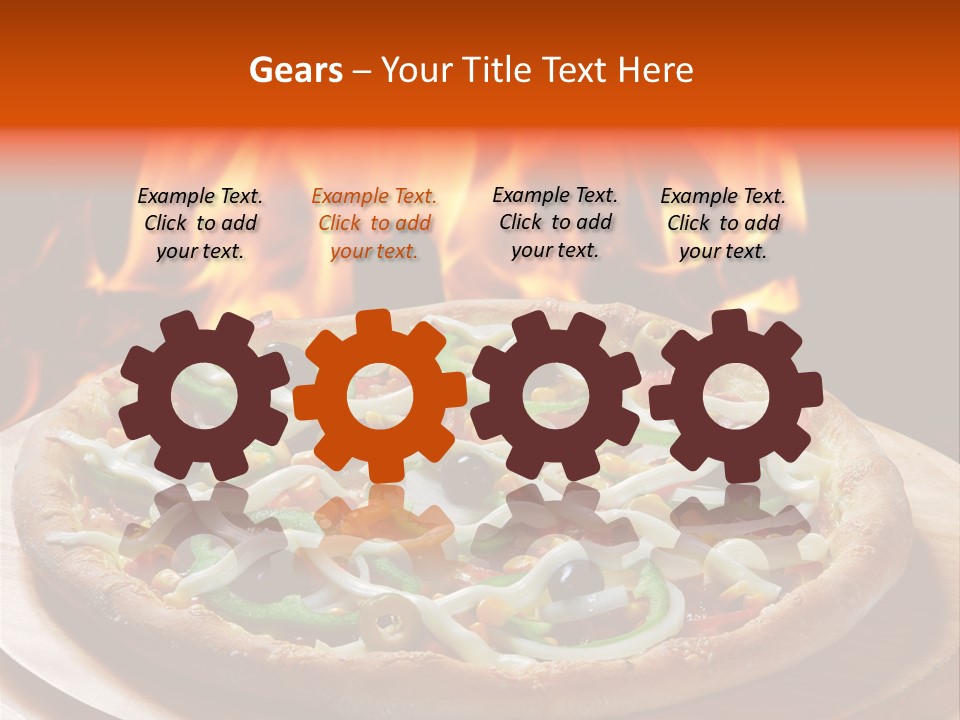 Queijo Recheio Saud PowerPoint Template