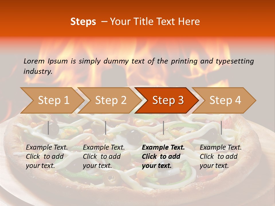 Queijo Recheio Saud PowerPoint Template