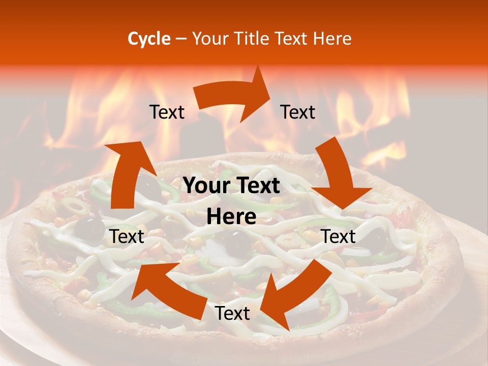 Queijo Recheio Saud PowerPoint Template