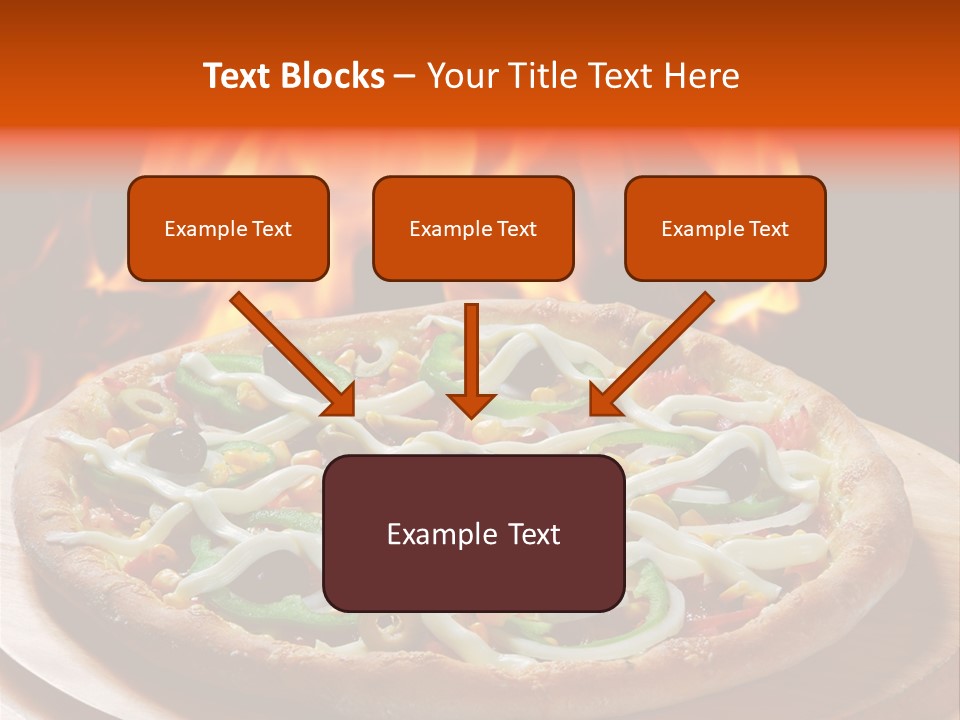 Queijo Recheio Saud PowerPoint Template