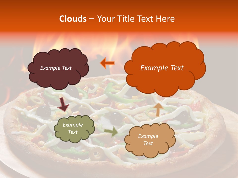 Queijo Recheio Saud PowerPoint Template