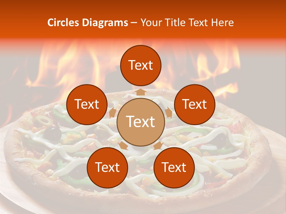 Queijo Recheio Saud PowerPoint Template