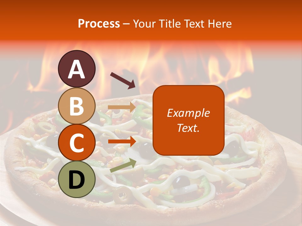 Queijo Recheio Saud PowerPoint Template