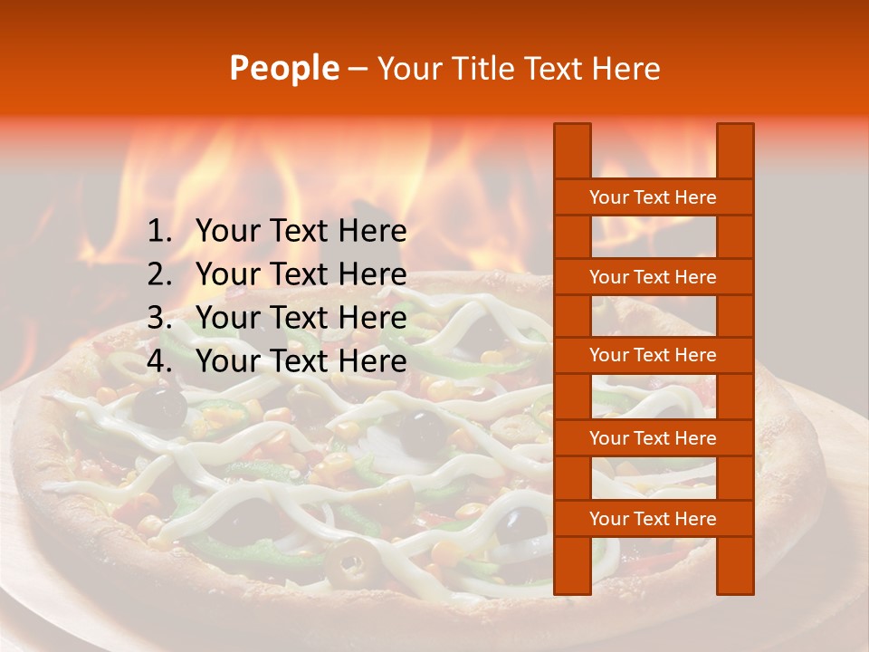 Queijo Recheio Saud PowerPoint Template