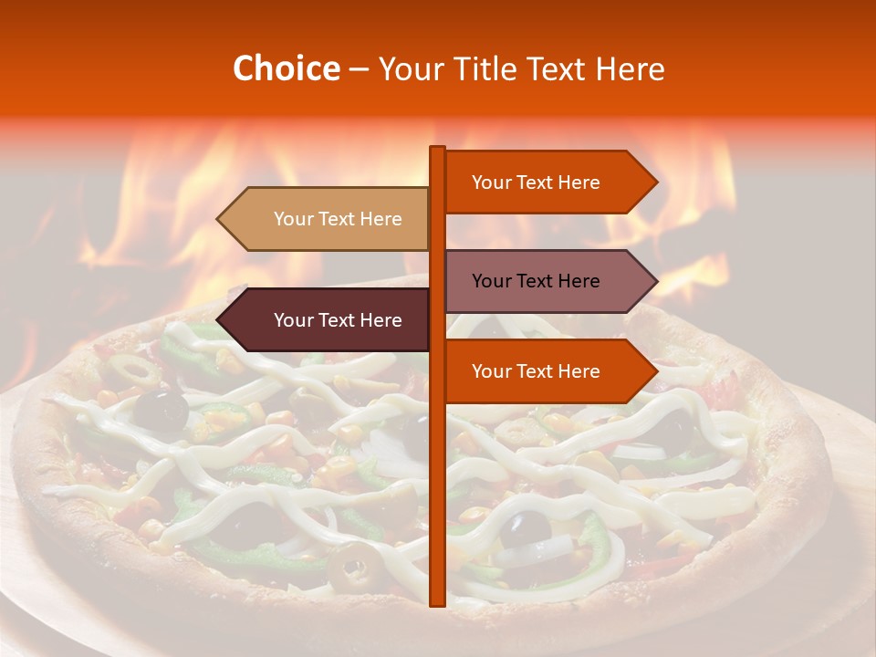 Queijo Recheio Saud PowerPoint Template