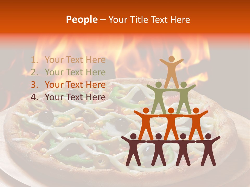 Queijo Recheio Saud PowerPoint Template