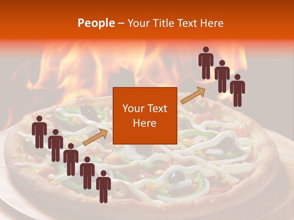 Queijo Recheio Saud PowerPoint Template