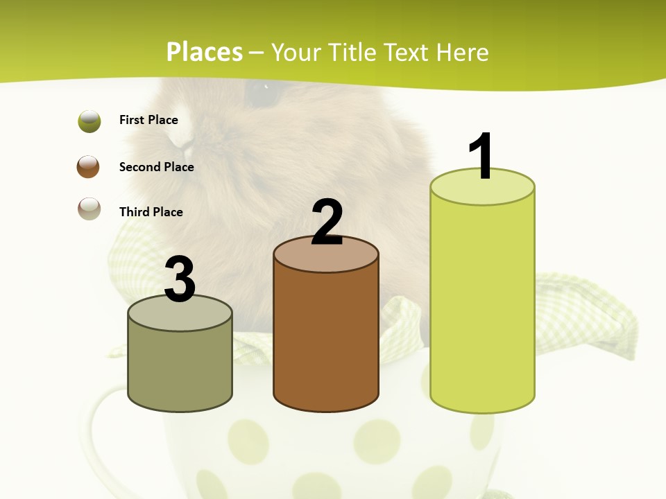 Portrait Ostern Haustier PowerPoint Template