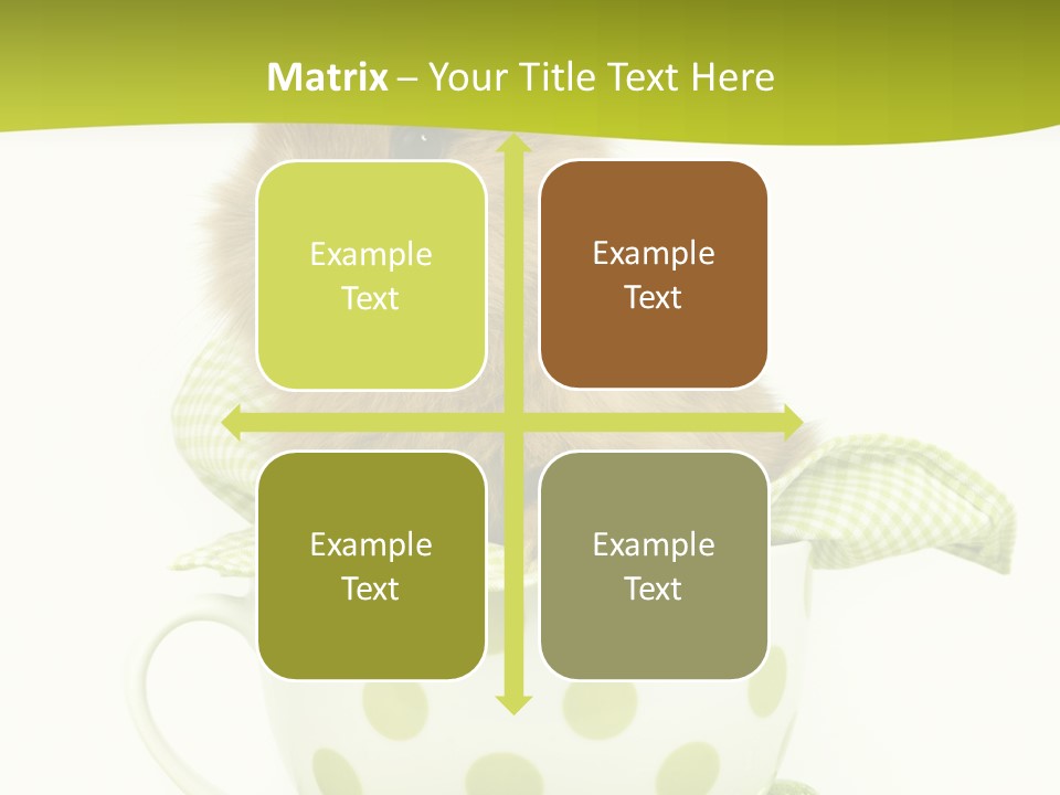 Portrait Ostern Haustier PowerPoint Template