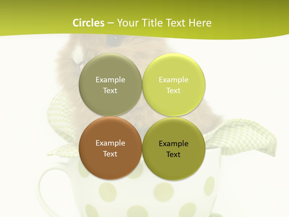 Portrait Ostern Haustier PowerPoint Template