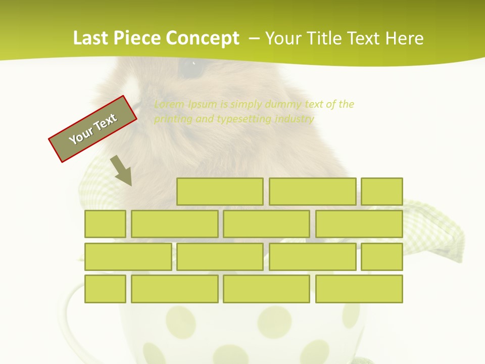 Portrait Ostern Haustier PowerPoint Template