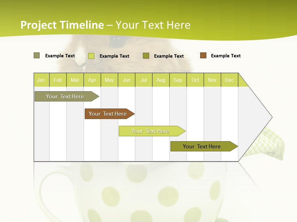 Portrait Ostern Haustier PowerPoint Template
