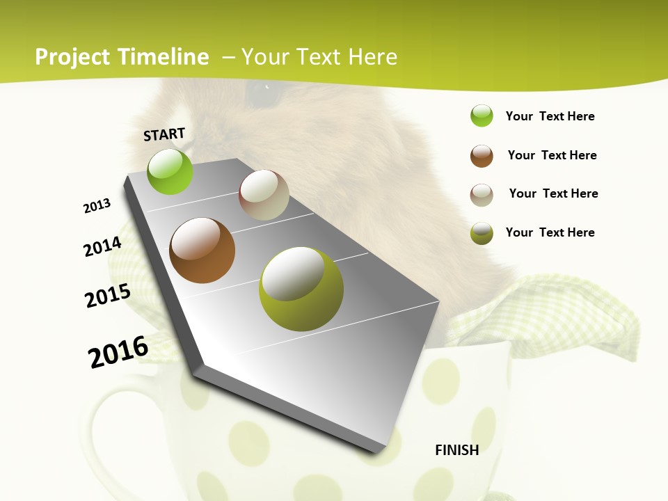 Portrait Ostern Haustier PowerPoint Template