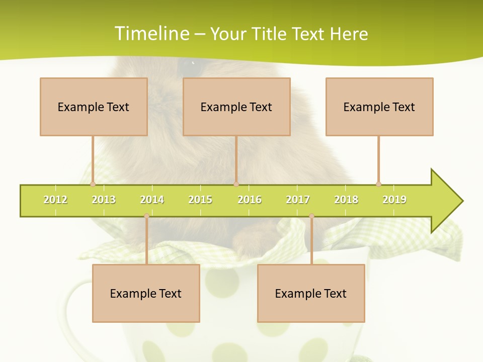 Portrait Ostern Haustier PowerPoint Template
