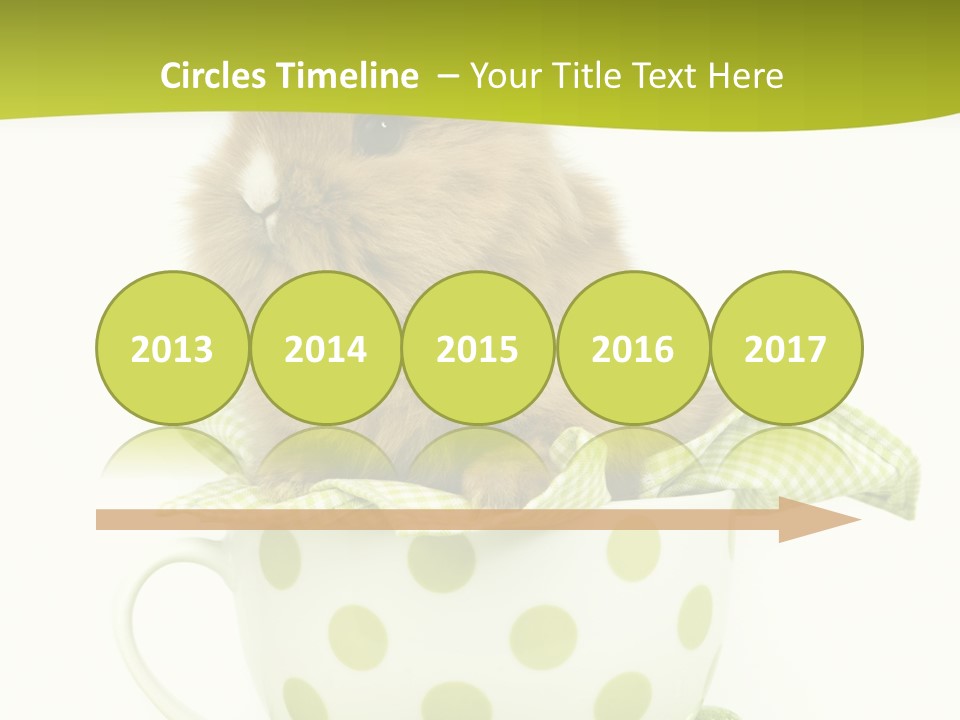 Portrait Ostern Haustier PowerPoint Template