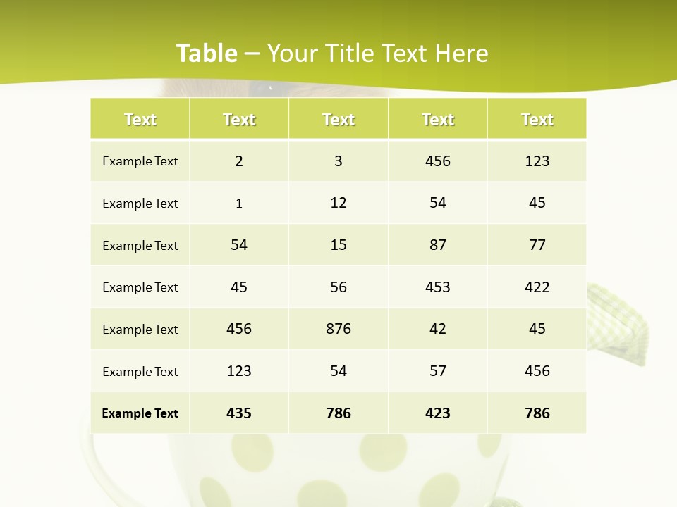 Portrait Ostern Haustier PowerPoint Template