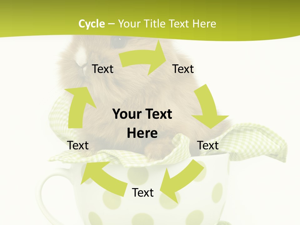 Portrait Ostern Haustier PowerPoint Template