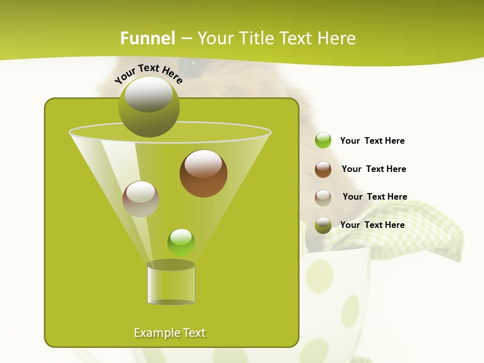 Portrait Ostern Haustier PowerPoint Template