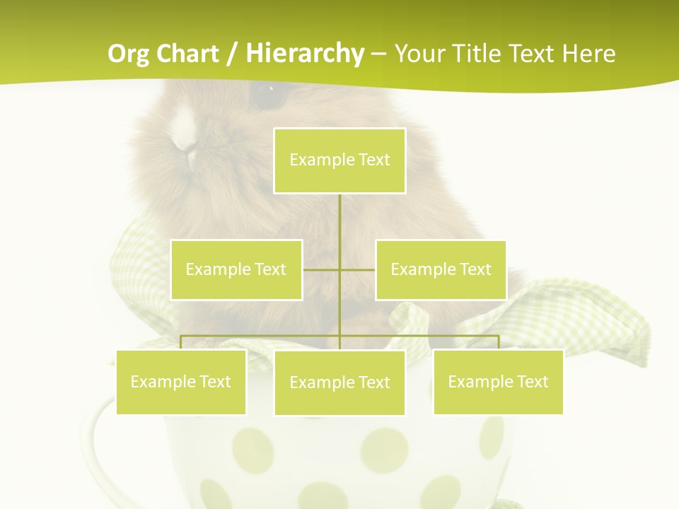 Portrait Ostern Haustier PowerPoint Template