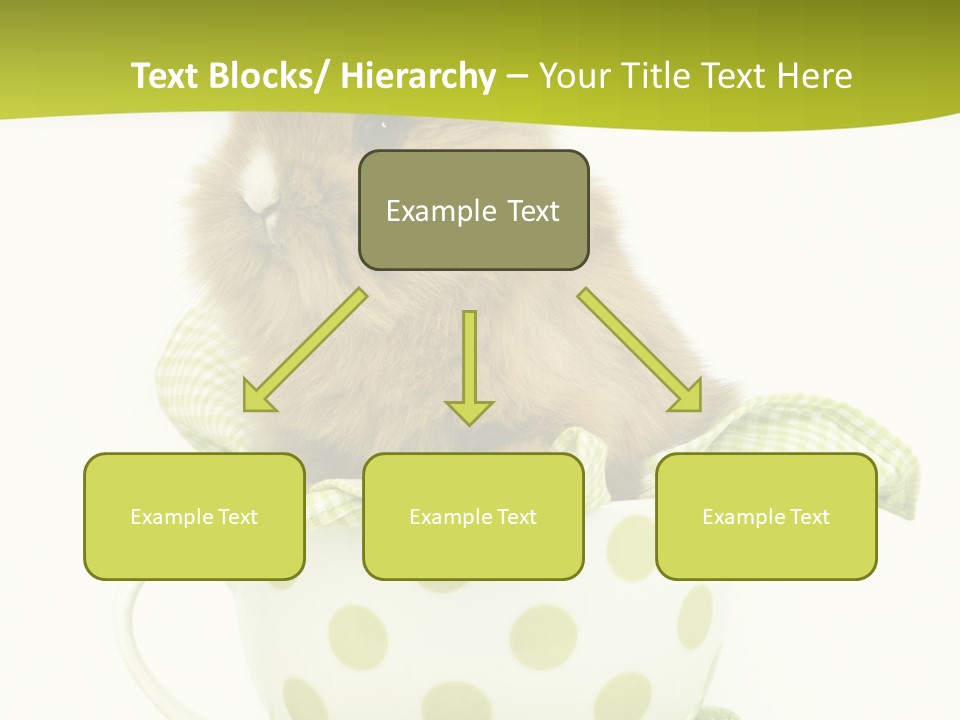 Portrait Ostern Haustier PowerPoint Template