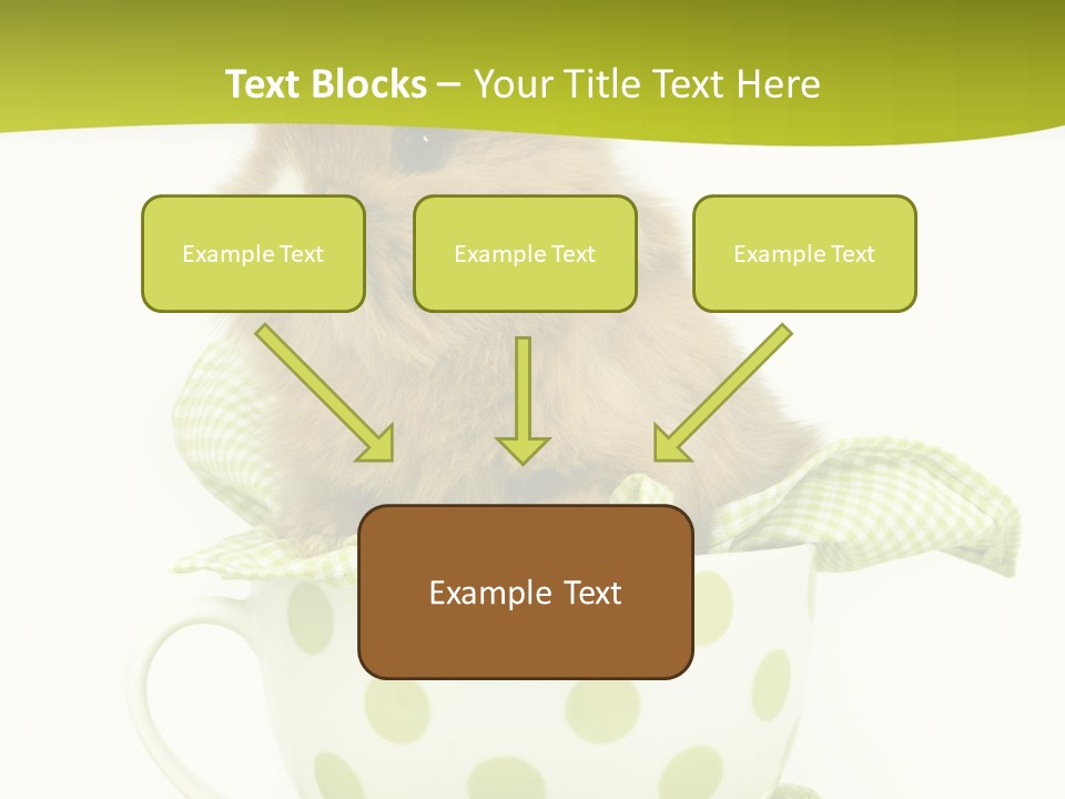 Portrait Ostern Haustier PowerPoint Template