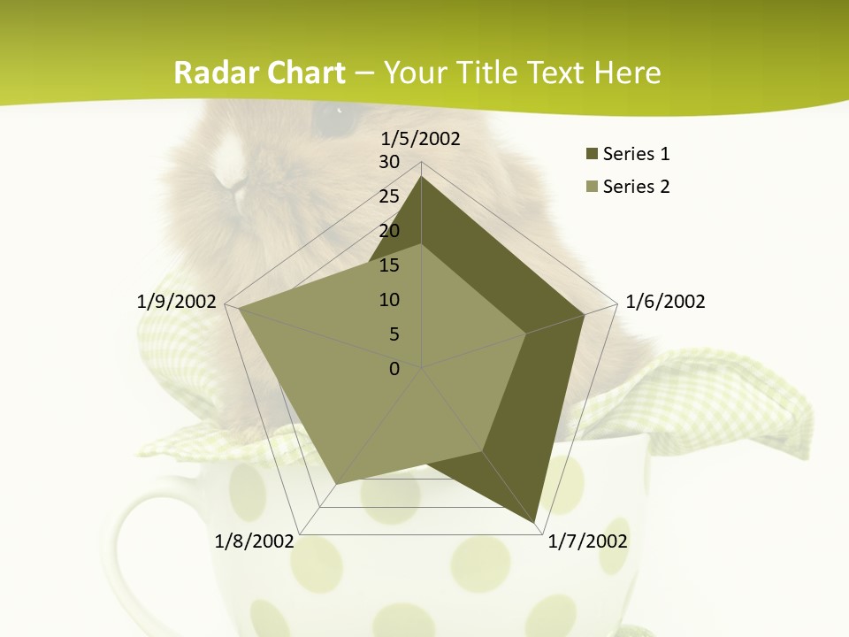 Portrait Ostern Haustier PowerPoint Template