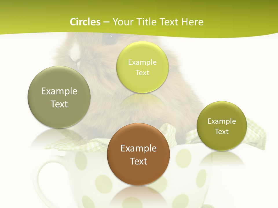 Portrait Ostern Haustier PowerPoint Template