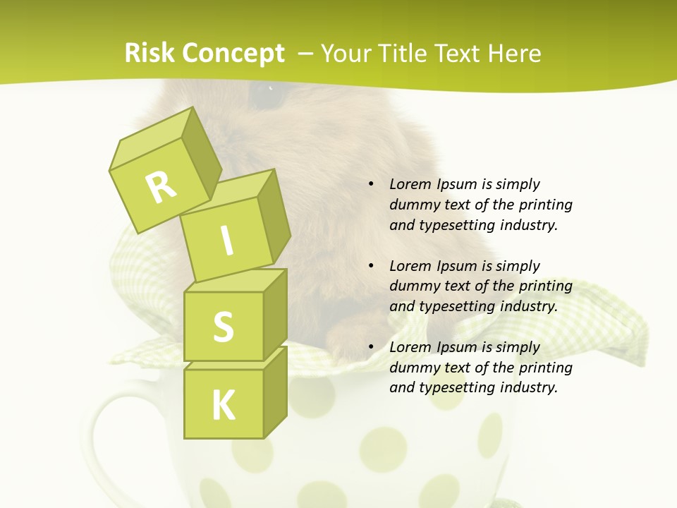 Portrait Ostern Haustier PowerPoint Template