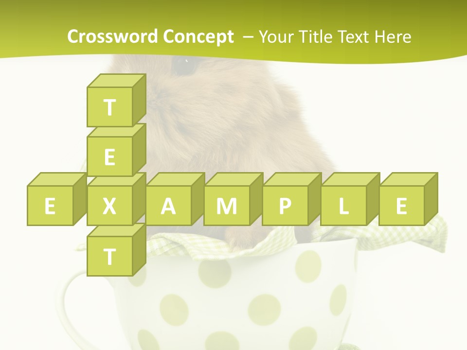 Portrait Ostern Haustier PowerPoint Template