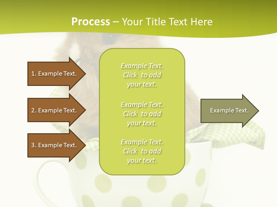 Portrait Ostern Haustier PowerPoint Template