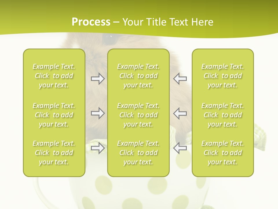 Portrait Ostern Haustier PowerPoint Template